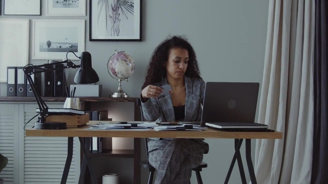 Tax professional focused at work